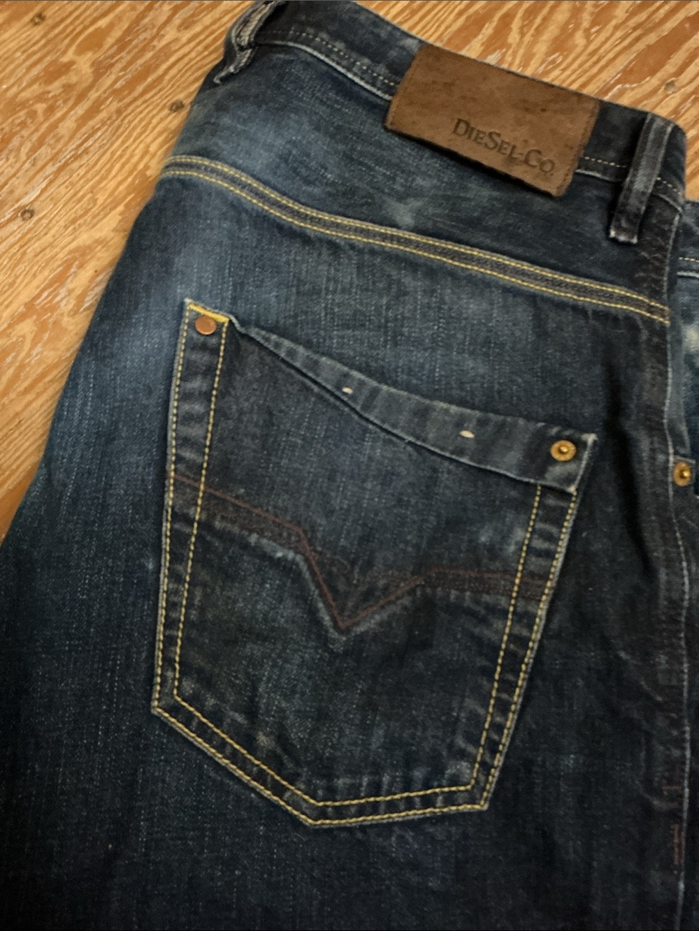 Diesel Krooley Dark Wash Jeans Italy, size 32